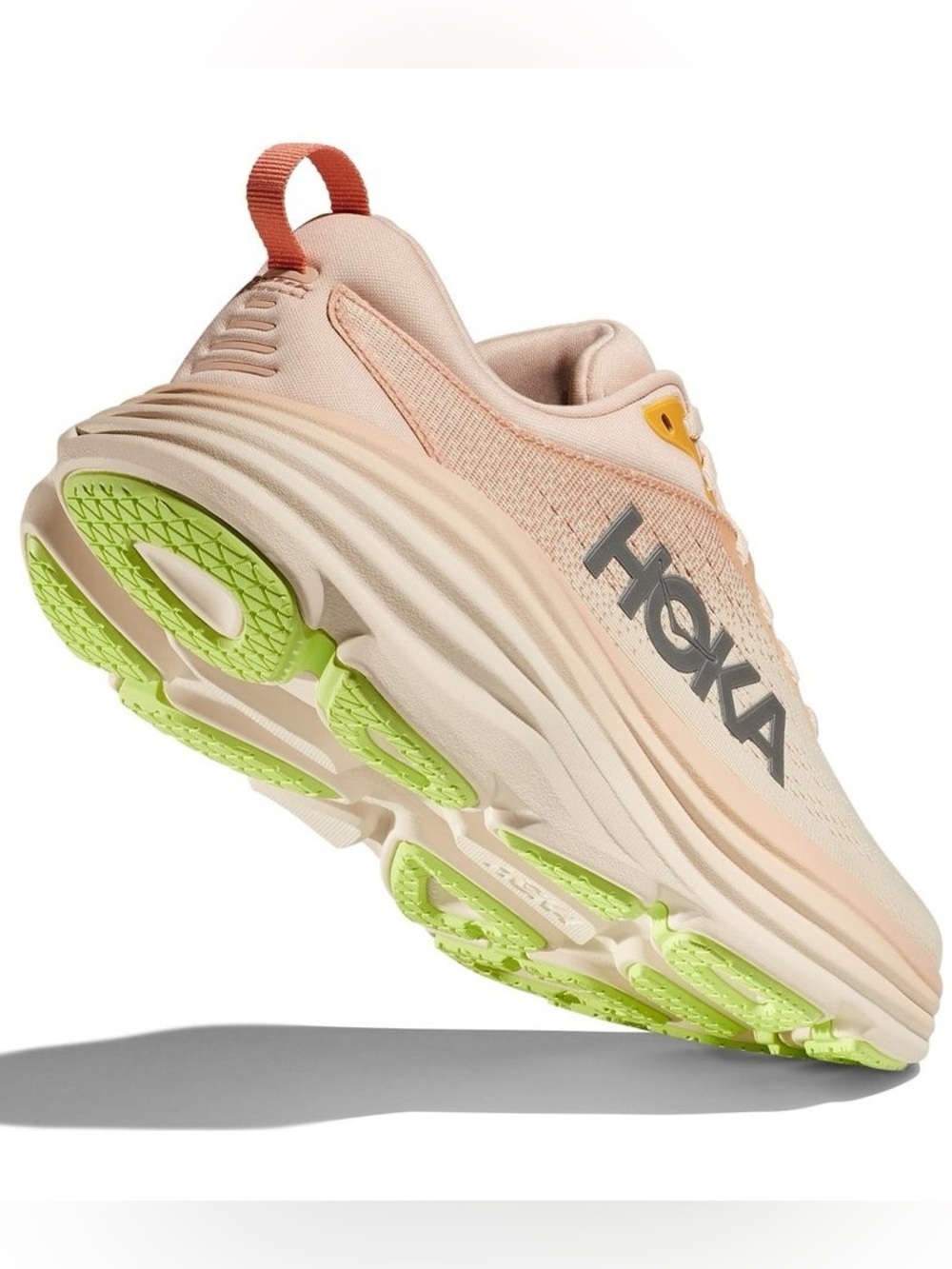 HOKA Bondi 8 Running Shoe, size 11, Cream Vanilla - Picture 4 of 16